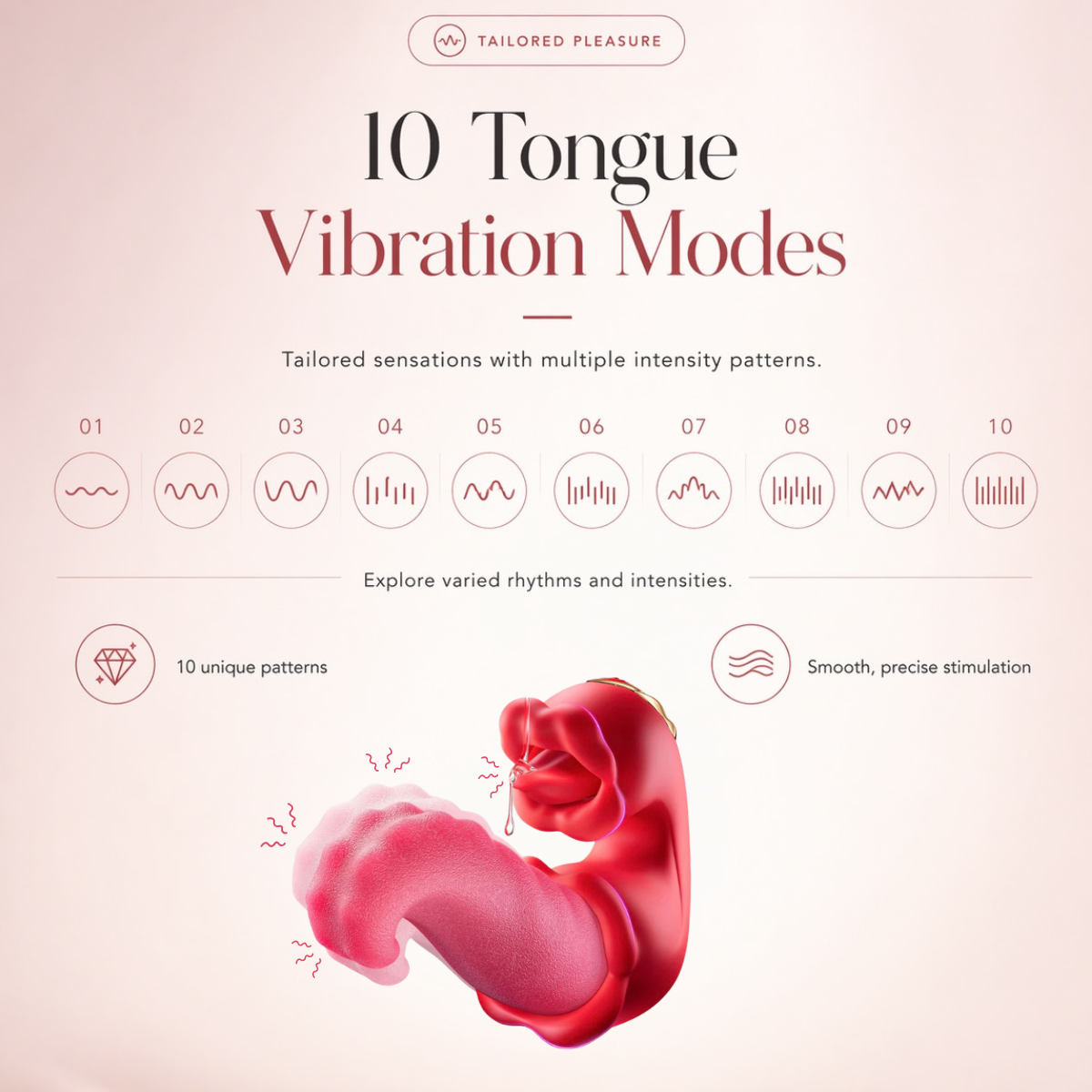 Double Trouble Tongue Vibrator