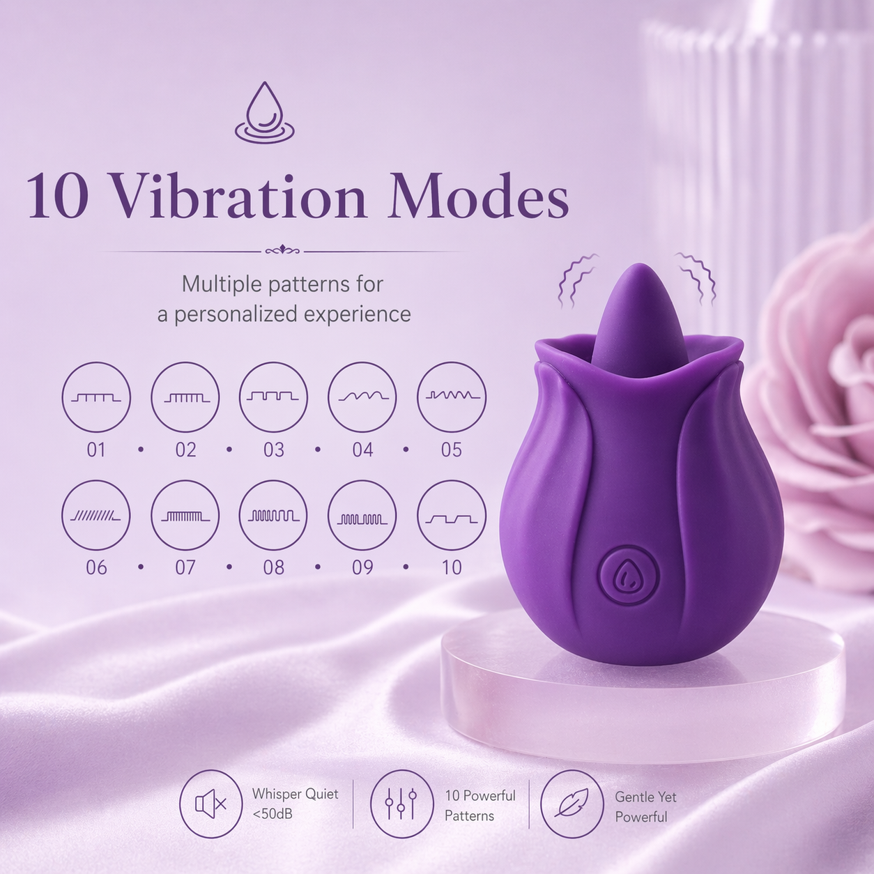 Rose Tongue Vibrator