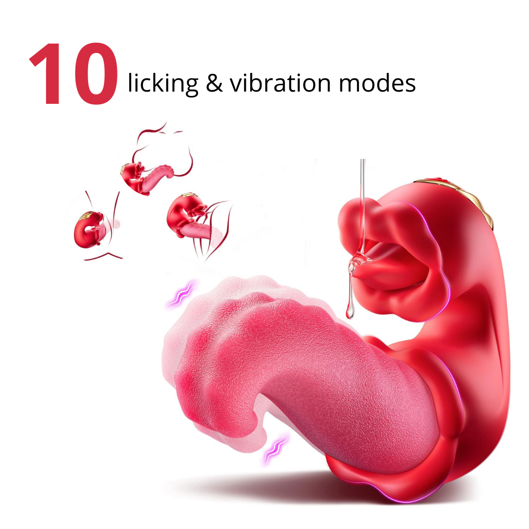 Double Trouble Tongue Vibrator