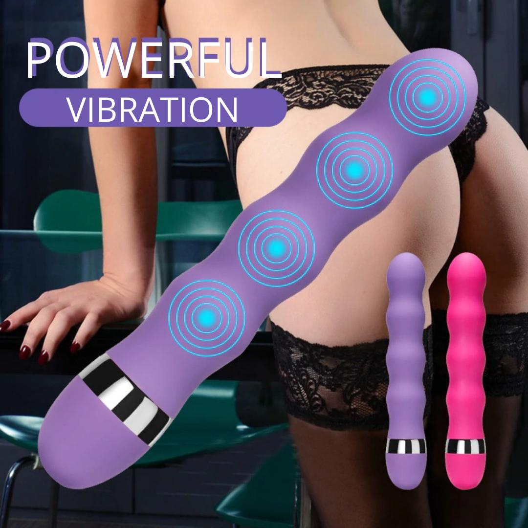 G Spot Vibrator Dildo with 5 Vibration Modes, Soft Silicone Powerful Vibrating Massagers for Clitoral Vagina and Anal Stimulation, Adult Sex Toys for Women or Men