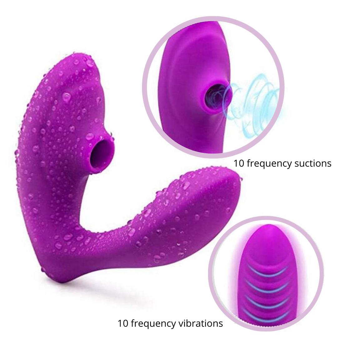 Vibrator Thrusting Rabbit vibrator for Women - G Spot Vibrator Clitoral Stimulator Sex Toys Thrusting Vibrator with 10 Vibration and Thrust Mode with sucking, Rabbit Vibrators Adult Sex Toy for Women and Couple purple rabbit vibrator