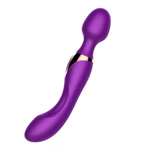 Vibrator Wand Sex Toys [Clit Stimulator Vibrators] Vibrator for Woman | Sex Toy | Gifts for Women | 10 Patterns & Speeds of Pleasure | Quiet & Small | Adult Sex Toys - Hot purple wand