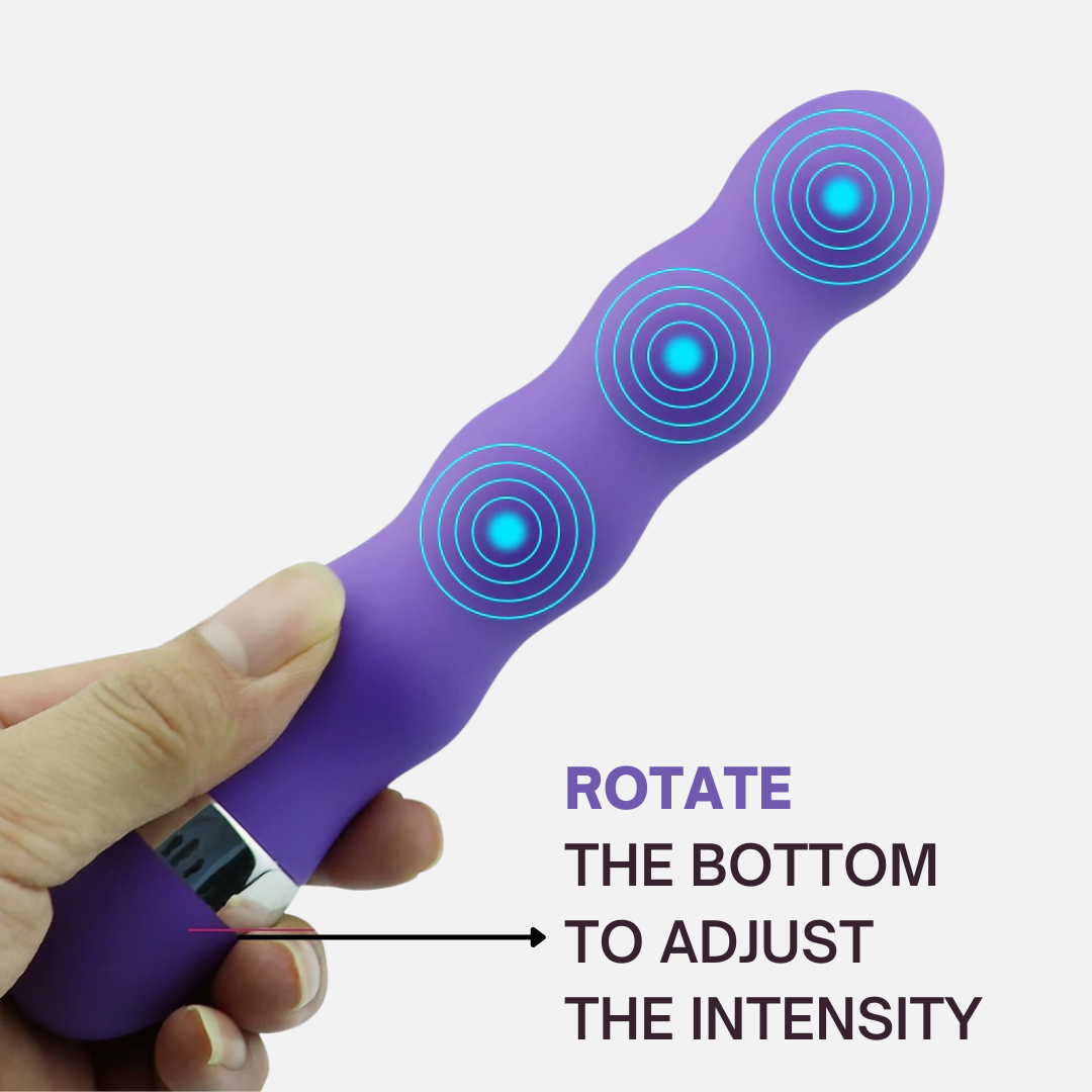 G Spot Vibrator Dildo with 5 Vibration Modes, Soft Silicone Powerful Vibrating Massagers for Clitoral Vagina and Anal Stimulation, Adult Sex Toys for Women or Men