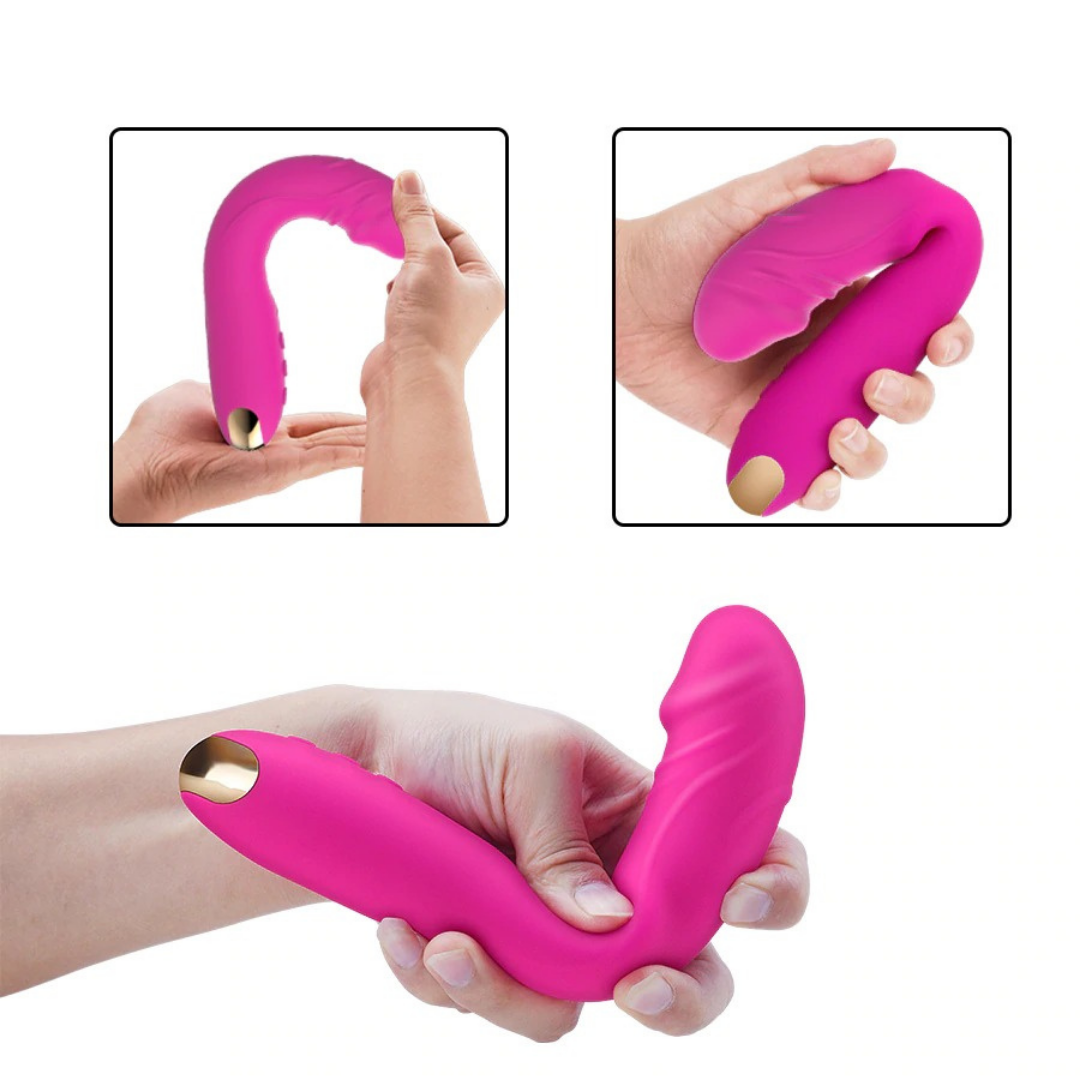 G Spot Dildo Vibrator - 8 Seconds to Climax Finger Shaped Waterproof Vibes for Women - 10 Vibrations Clit Nipple Personal Wand Massagers - Adult Female Sex Toys