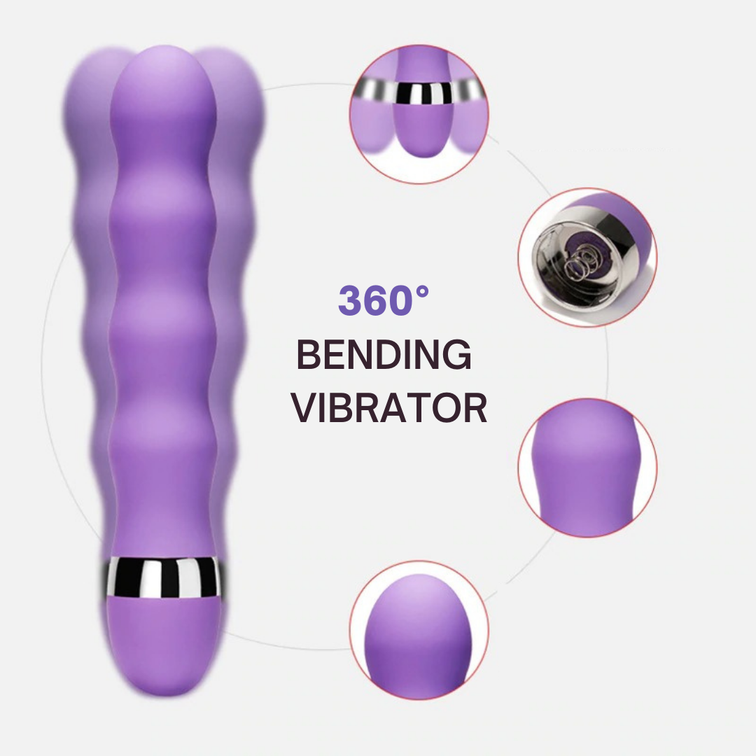 G Spot Vibrator Dildo with 5 Vibration Modes, Soft Silicone Powerful Vibrating Massagers for Clitoral Vagina and Anal Stimulation, Adult Sex Toys for Women or Men, pink vibrator