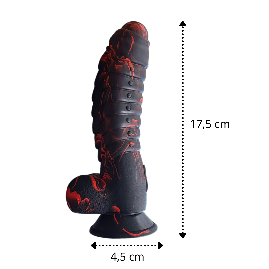 7 inches black dildo, fantasy dildo, erotic dildo, dildo for her, realistic dildo