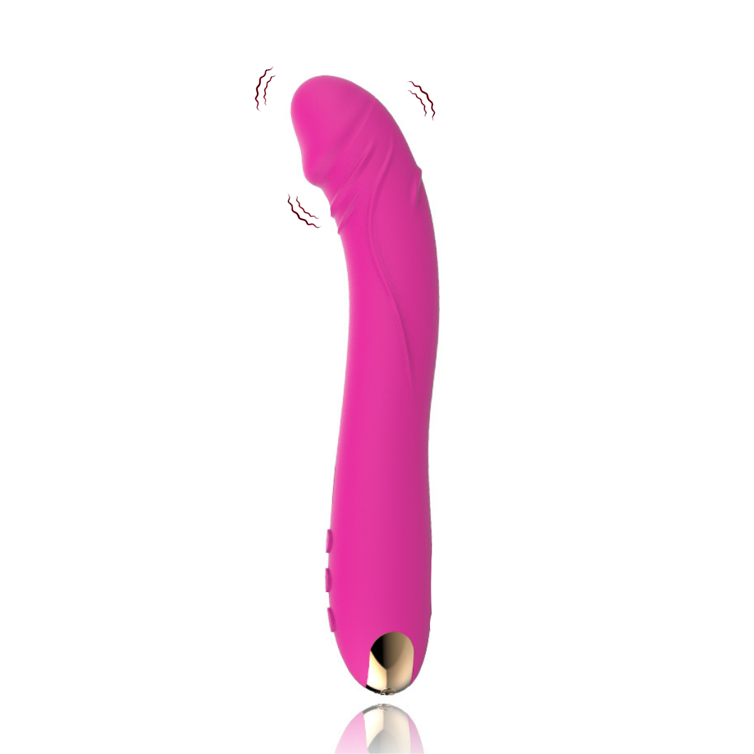 G Spot Dildo Vibrator - 8 Seconds to Climax Finger Shaped Waterproof Vibes for Women - 10 Vibrations Clit Nipple Personal Wand Massagers - Adult Female Sex Toys