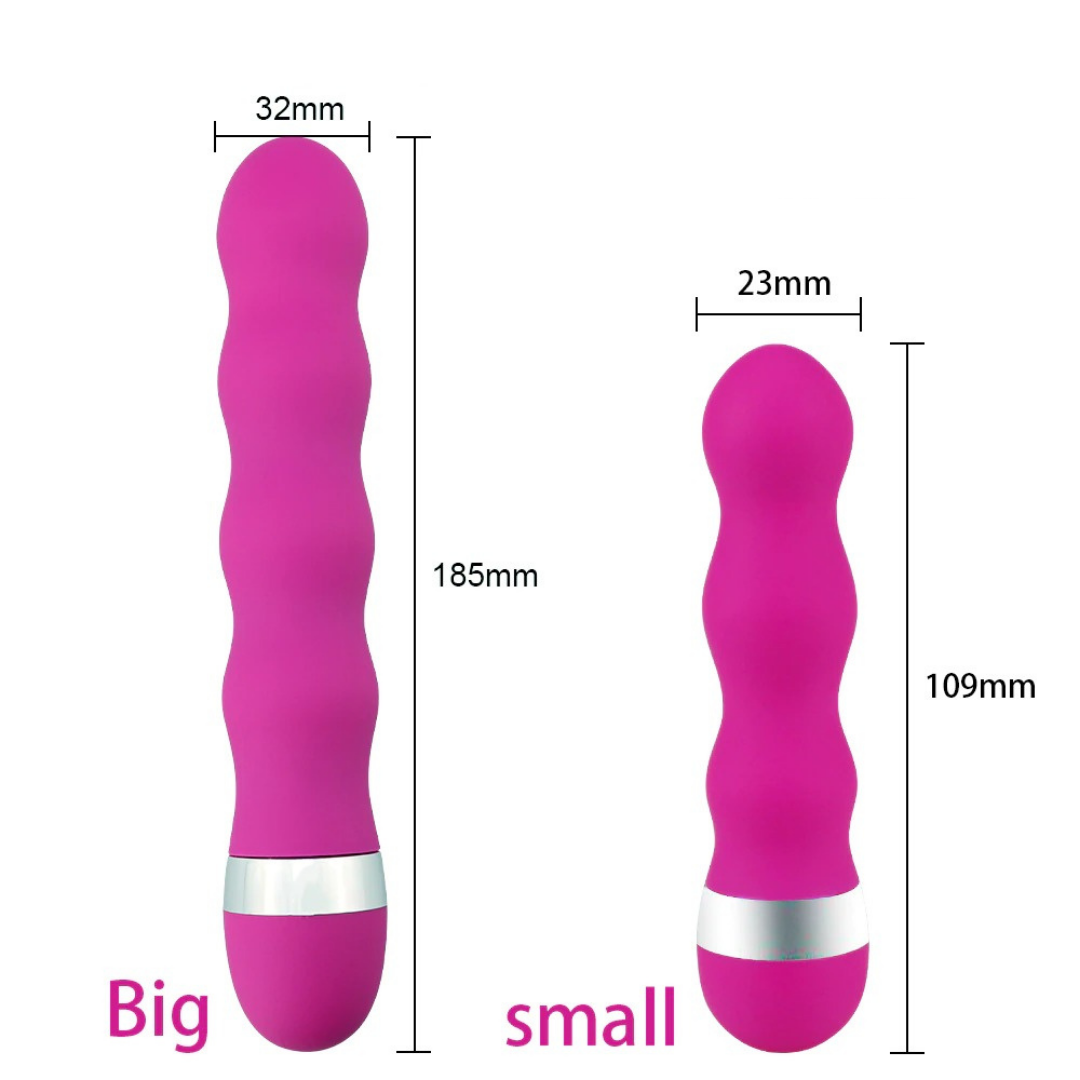 G Spot Vibrator Dildo with 5 Vibration Modes, Soft Silicone Powerful Vibrating Massagers for Clitoral Vagina and Anal Stimulation, Adult Sex Toys for Women or Men