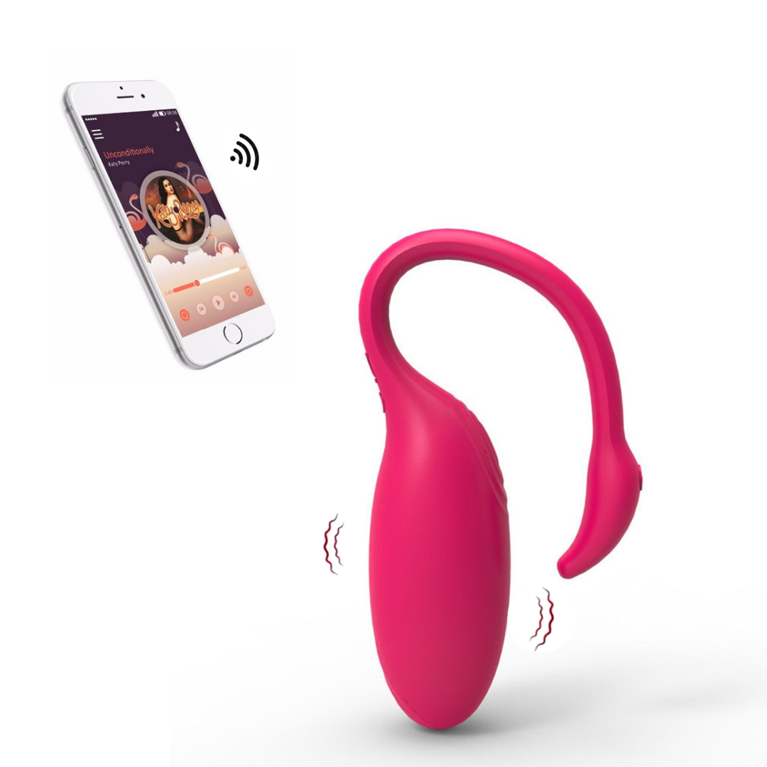 Wearable G Spot Dildo Vibrators Adult Sex Toys for Women or Men, Flamingo App Remote Control Panty Mini Vibrator with 7 Quickly Wiggling & Vibrating Modes Panties Quite Rose Toy Sex Machine