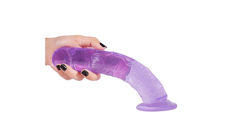 Large Realistic Clear Dildo 9Inch Lifelike Soft Thick Adult Sex Toy with Suction Cup Big Jelly Dildo for Women