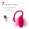 Bullet Vibrator Adult Sex Toys, Wearable Panty Vagina Stimulator Mini Egg Vibrator with APP Remote Control Vibrating Ball G Spot Clitoral Anal Toys for Couple (Pink)